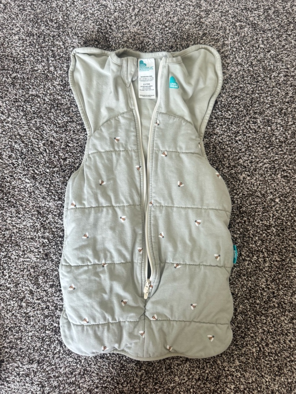 Love to Dream Swaddle Up newborn TOG 2.5